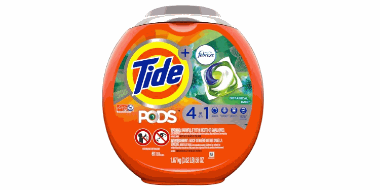 Free Tide PODS Botanical Rain Scent 61 Count Giveaway